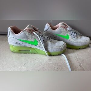 Nike Air Max with Neon Green and Gray